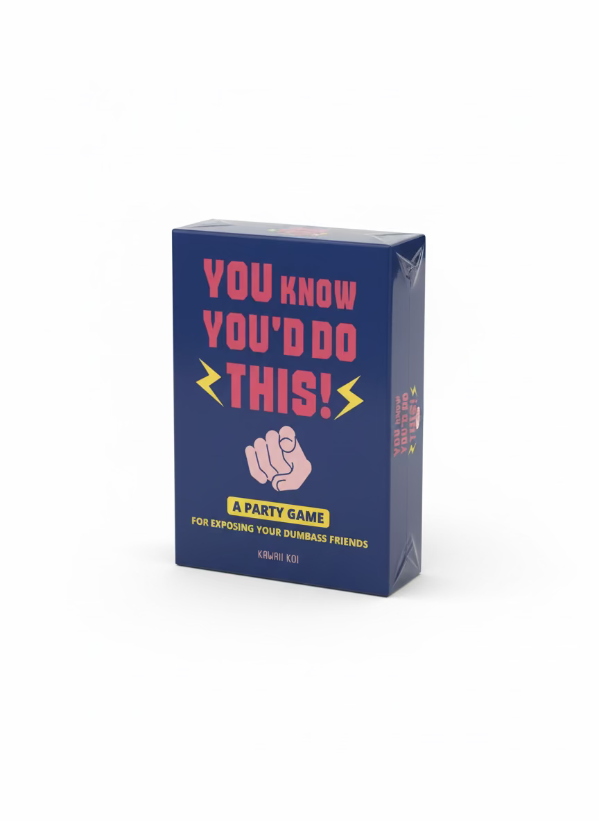 You know you’d do this - Card Game