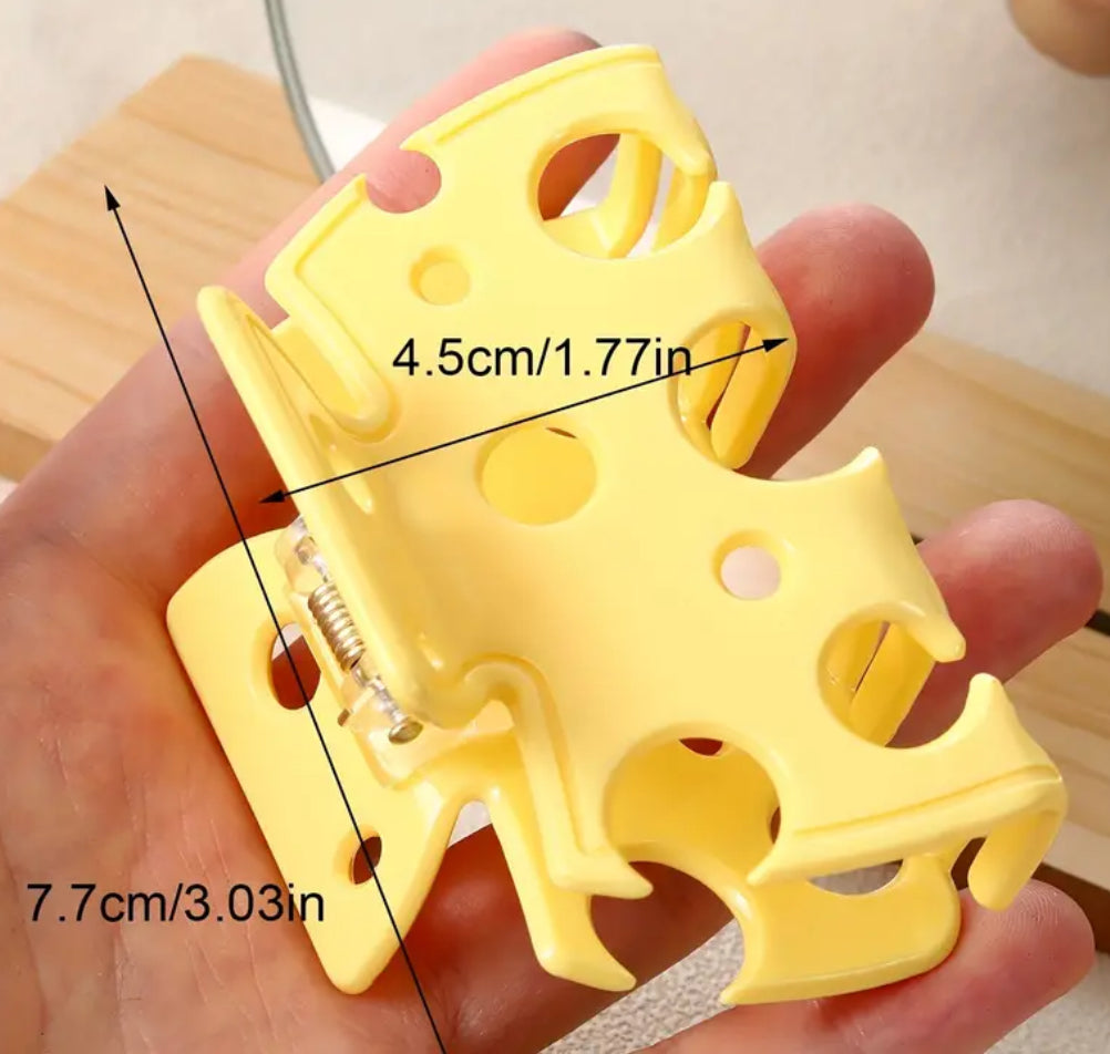 Pince à cheveux en forme de griffe de fromage (grande taille)