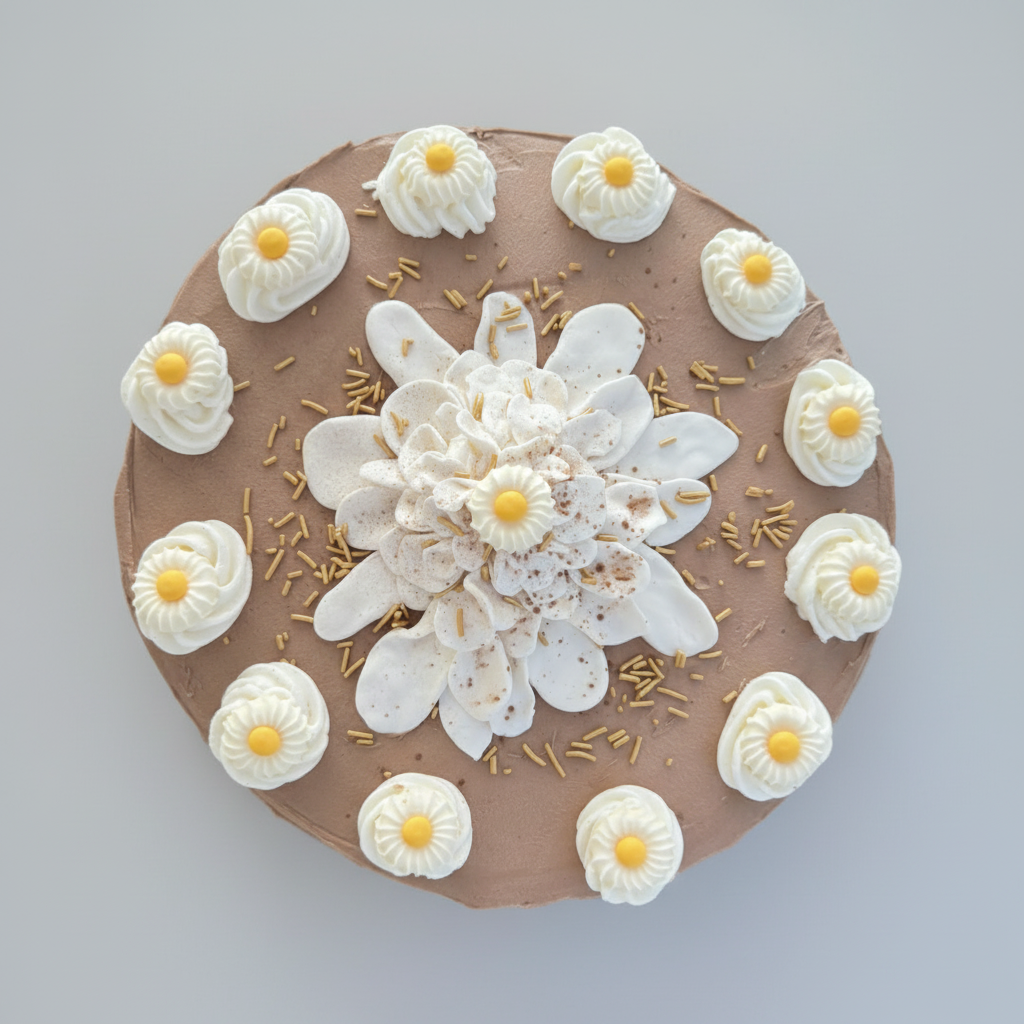 10 inch Dairy-Free Iced Mud Cake (48 hour notice required)
