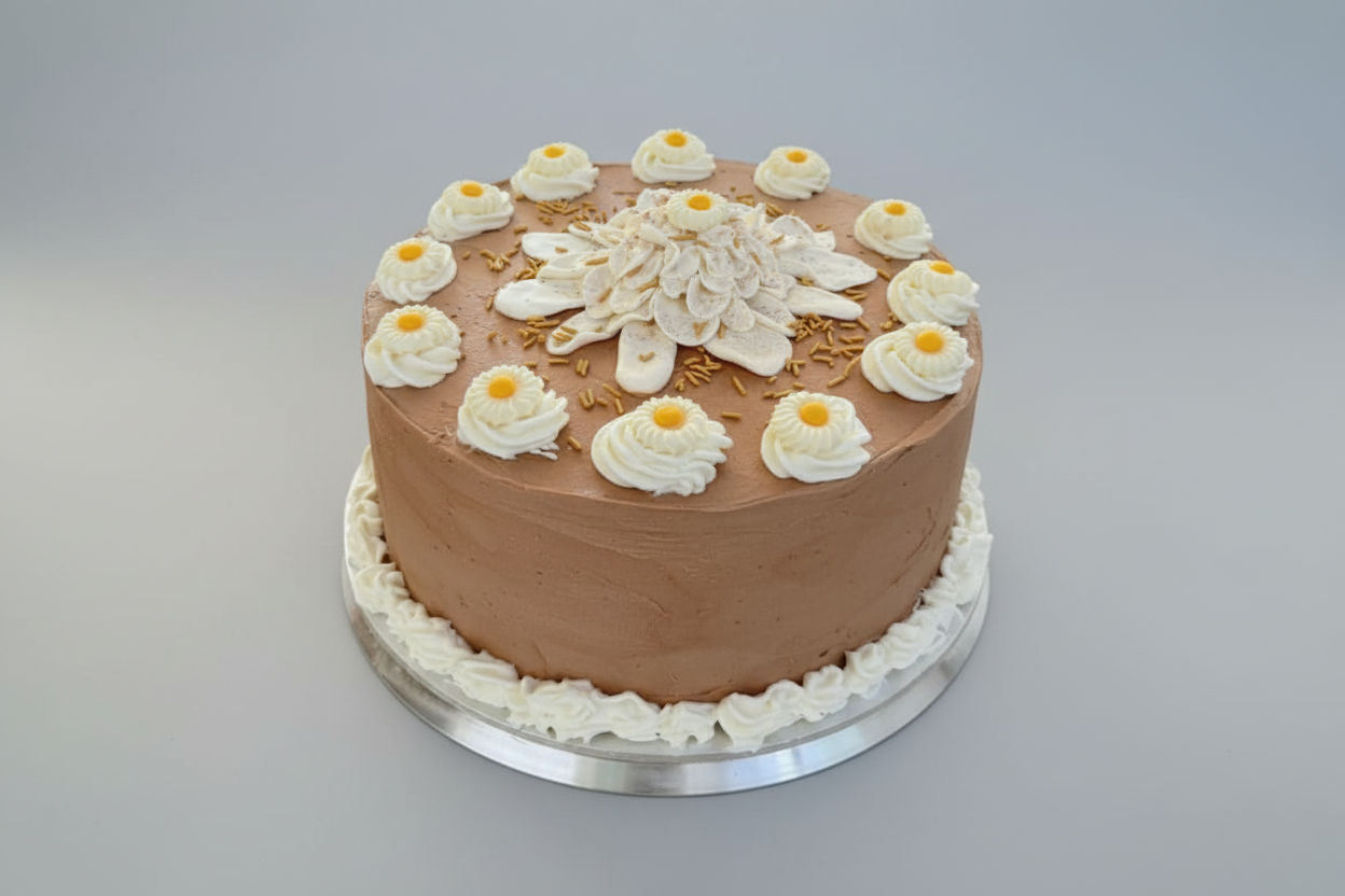 10 inch Dairy-Free Iced Mud Cake (48 hour notice required)