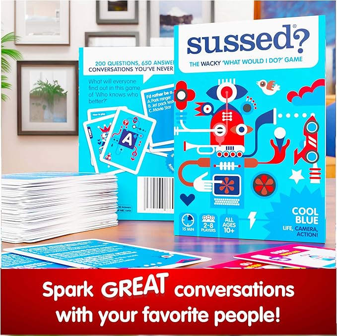 SUSSED Le jeu de cartes farfelu « Préféreriez-vous »