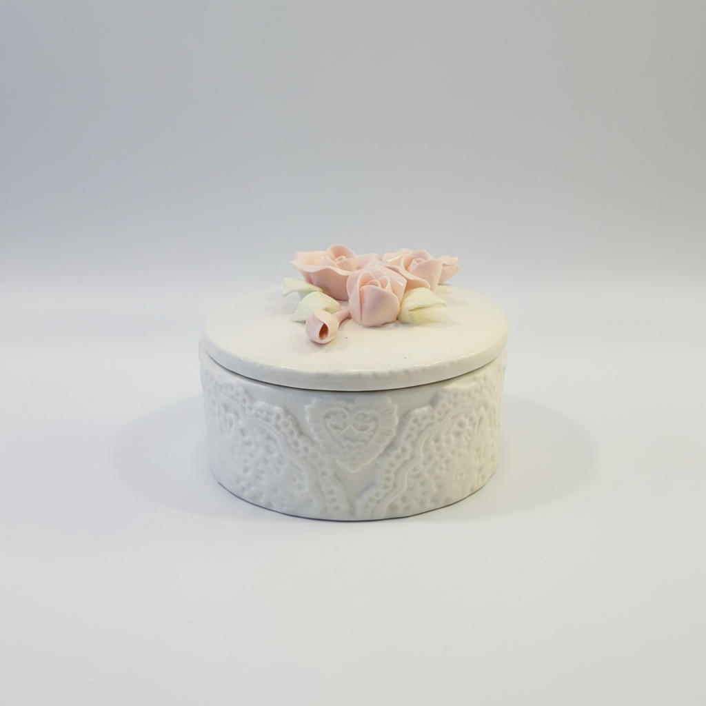 Ceramic jewellery box