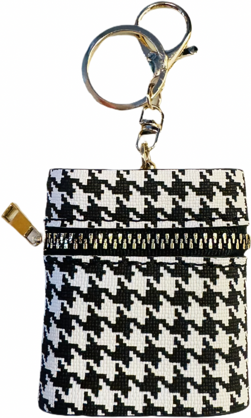 Houndstooth iPod Case Keychain