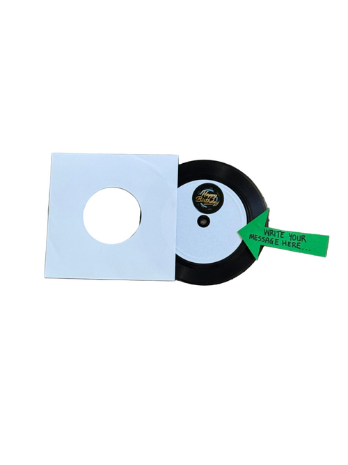 Real Vinyl Record “Greeting Card” 29.3cm (11.5in)