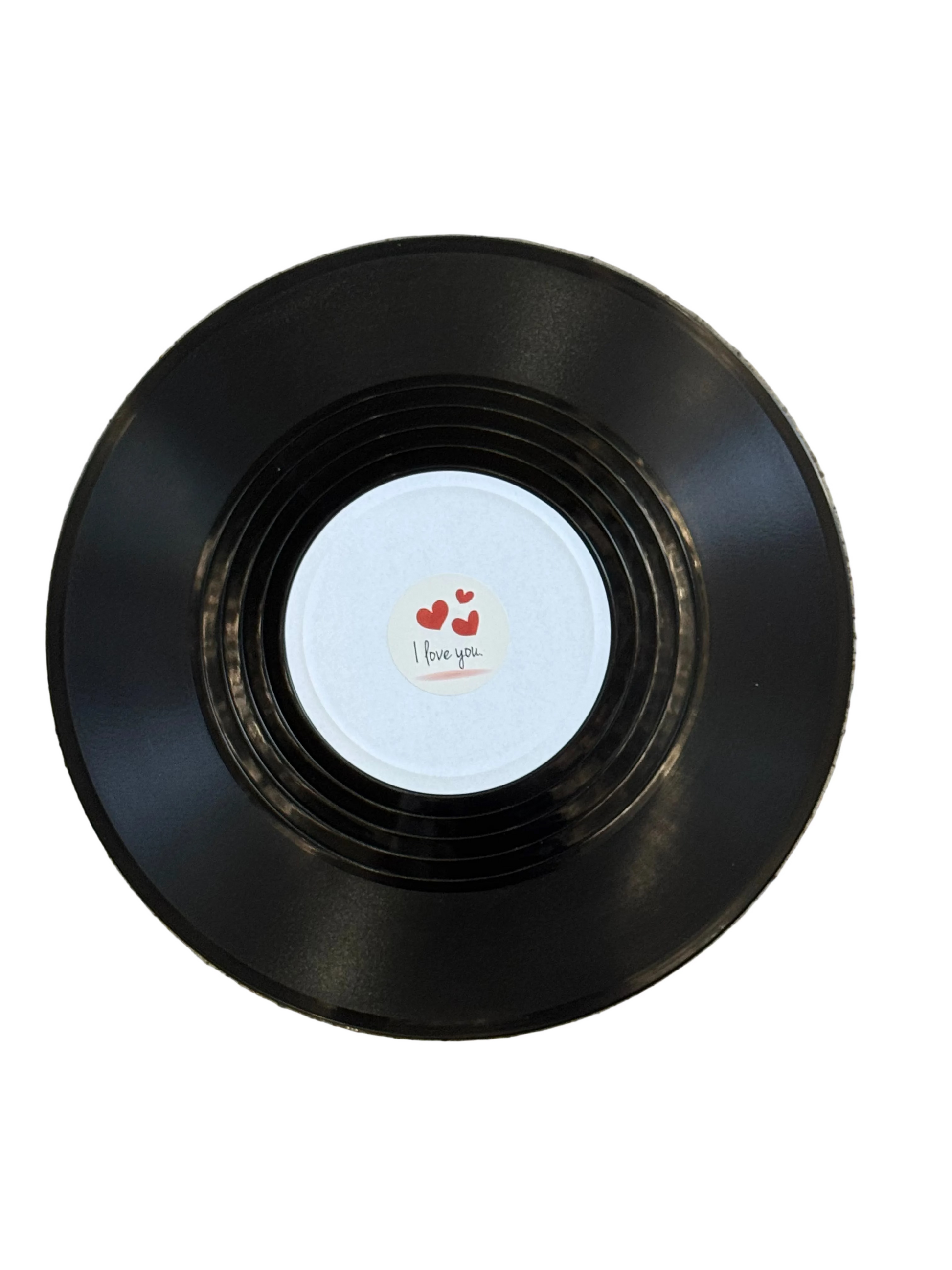 Real Vinyl Record “Greeting Card” 29.3cm (11.5in)