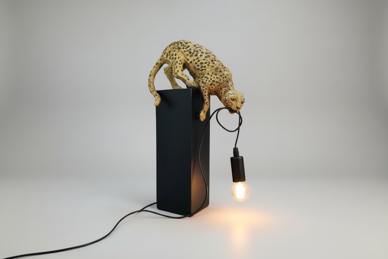 Cheetah Lamp