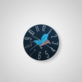 Handcrafted Bird Clock