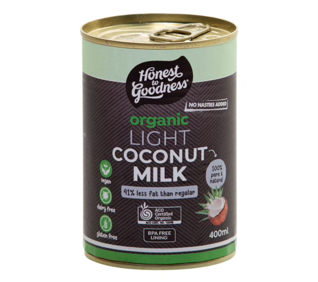 Organic light coconut milk