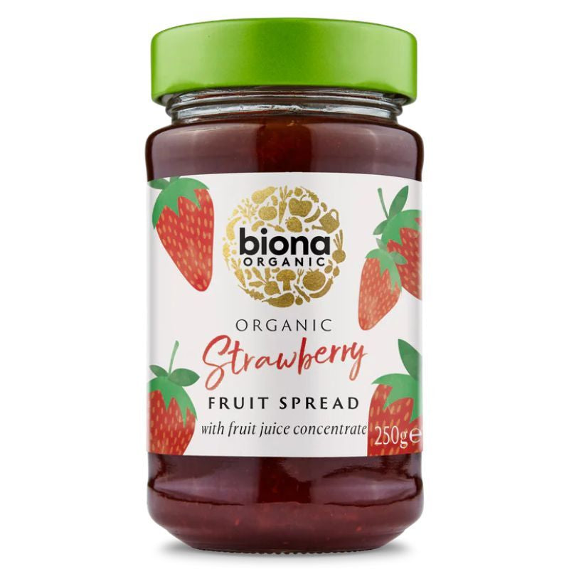 Biona Organic Strawberry Jam 250g