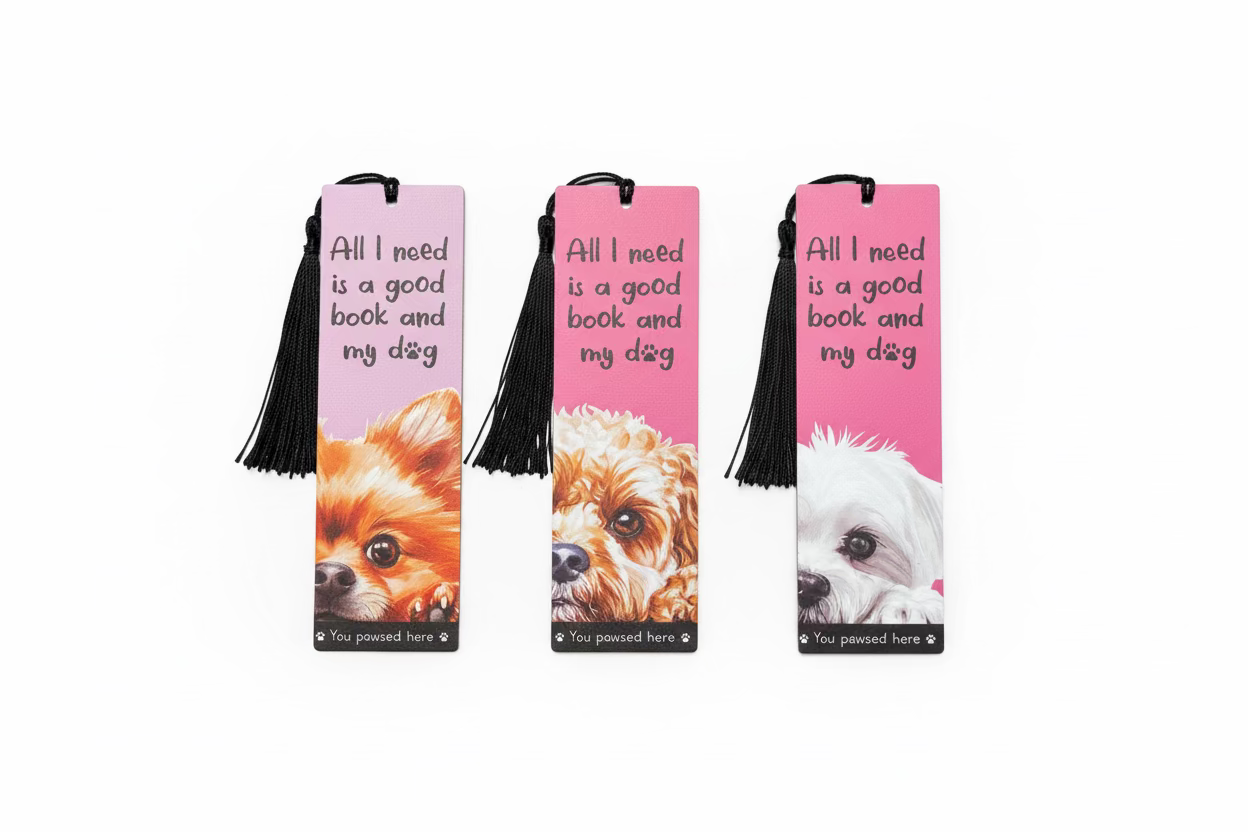 Dog bookmark (3 types)