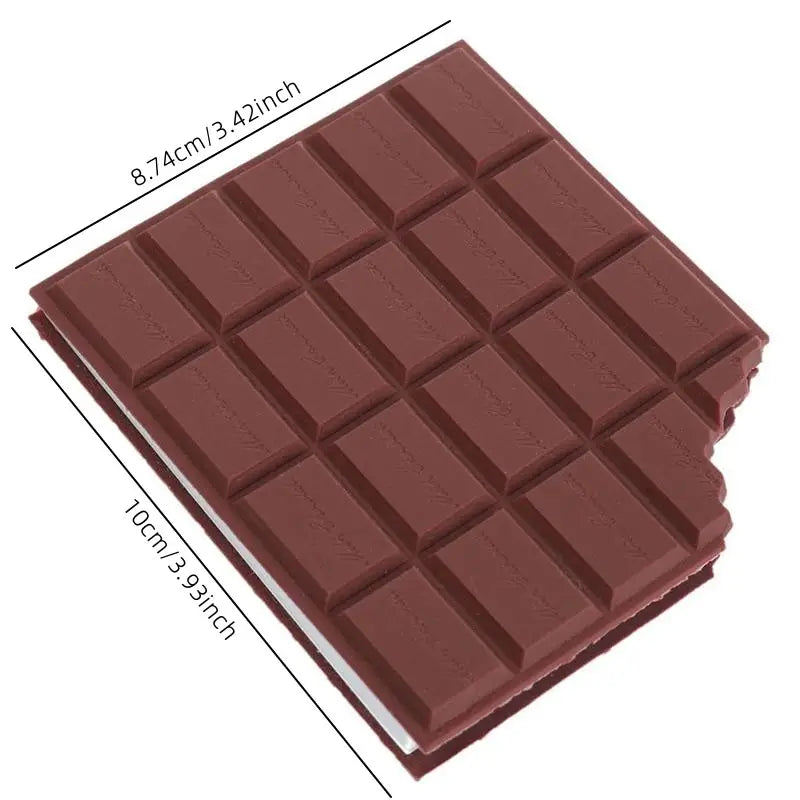 Bloc-notes parfumé au chocolat