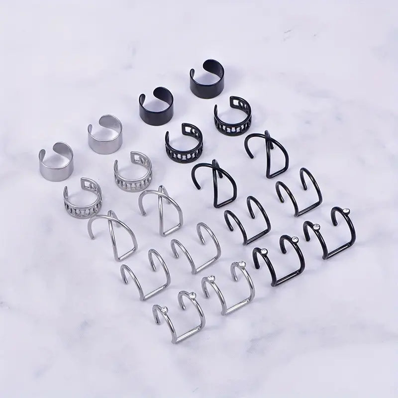 Boucles d'oreilles simples (5 styles)