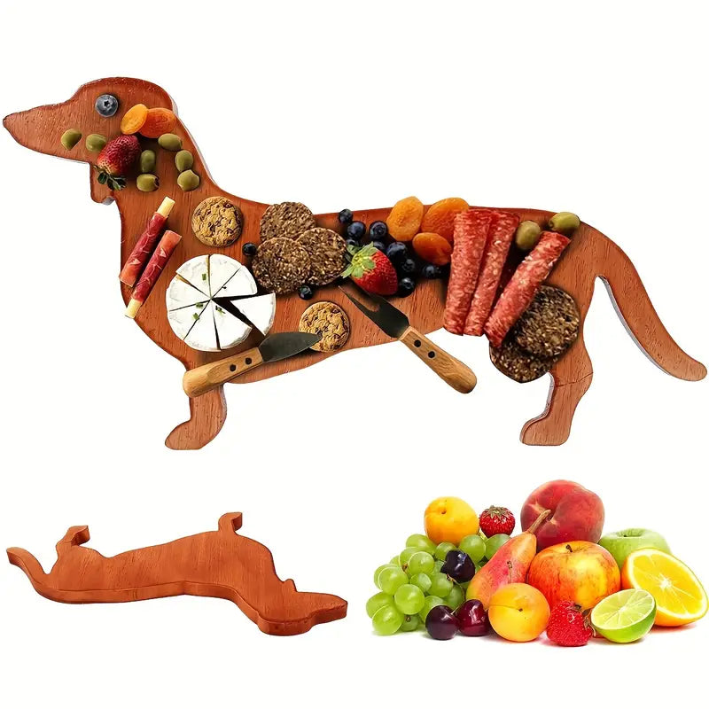 Plateau de charcuterie pour teckel / plateau de pâturage