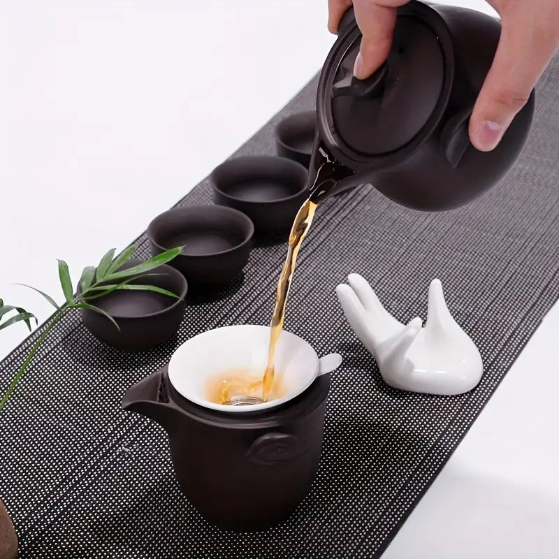 2 piece Ceramic Tea Strainer