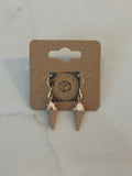 Bedazzled Ice-cream sterling silver earrings