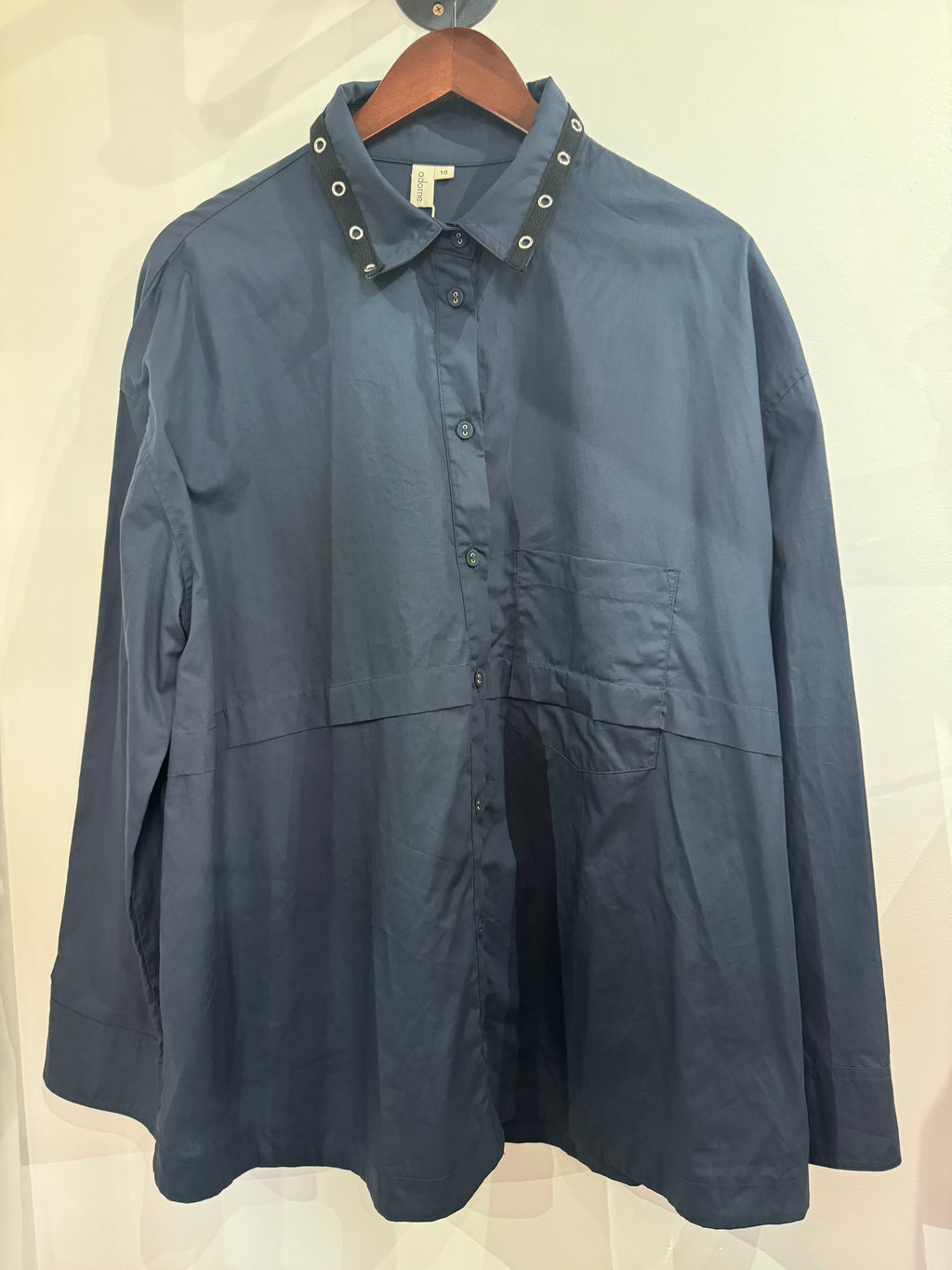 Chemise à manches longues en coton Kazz x Adorne