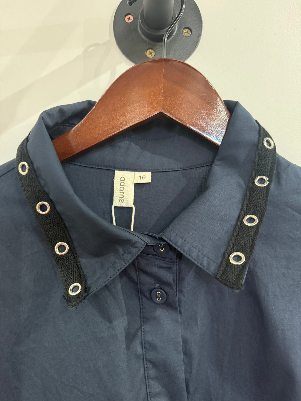 Chemise à manches longues en coton Kazz x Adorne