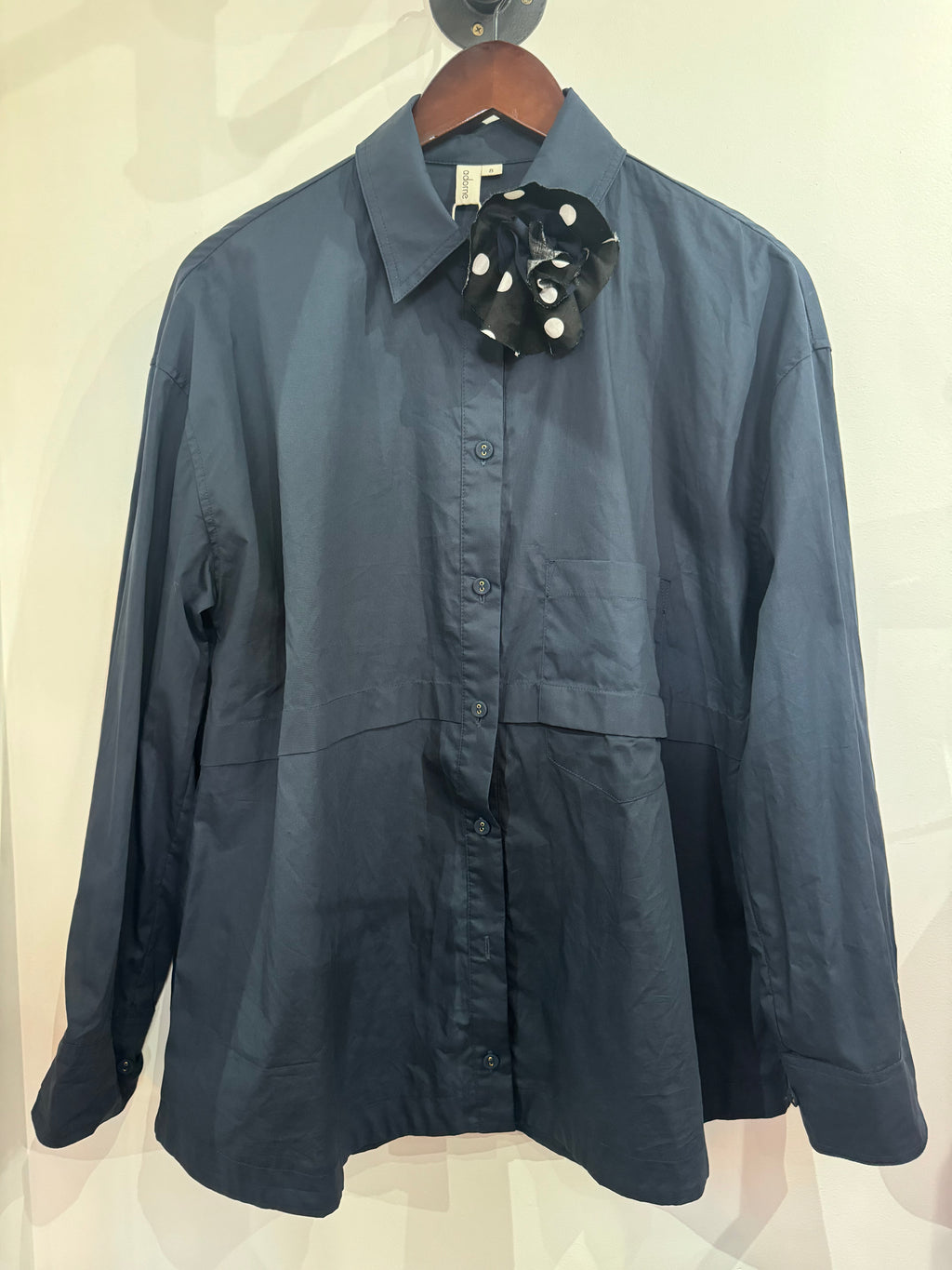 Chemise à manches longues en coton Kazz x Adorne