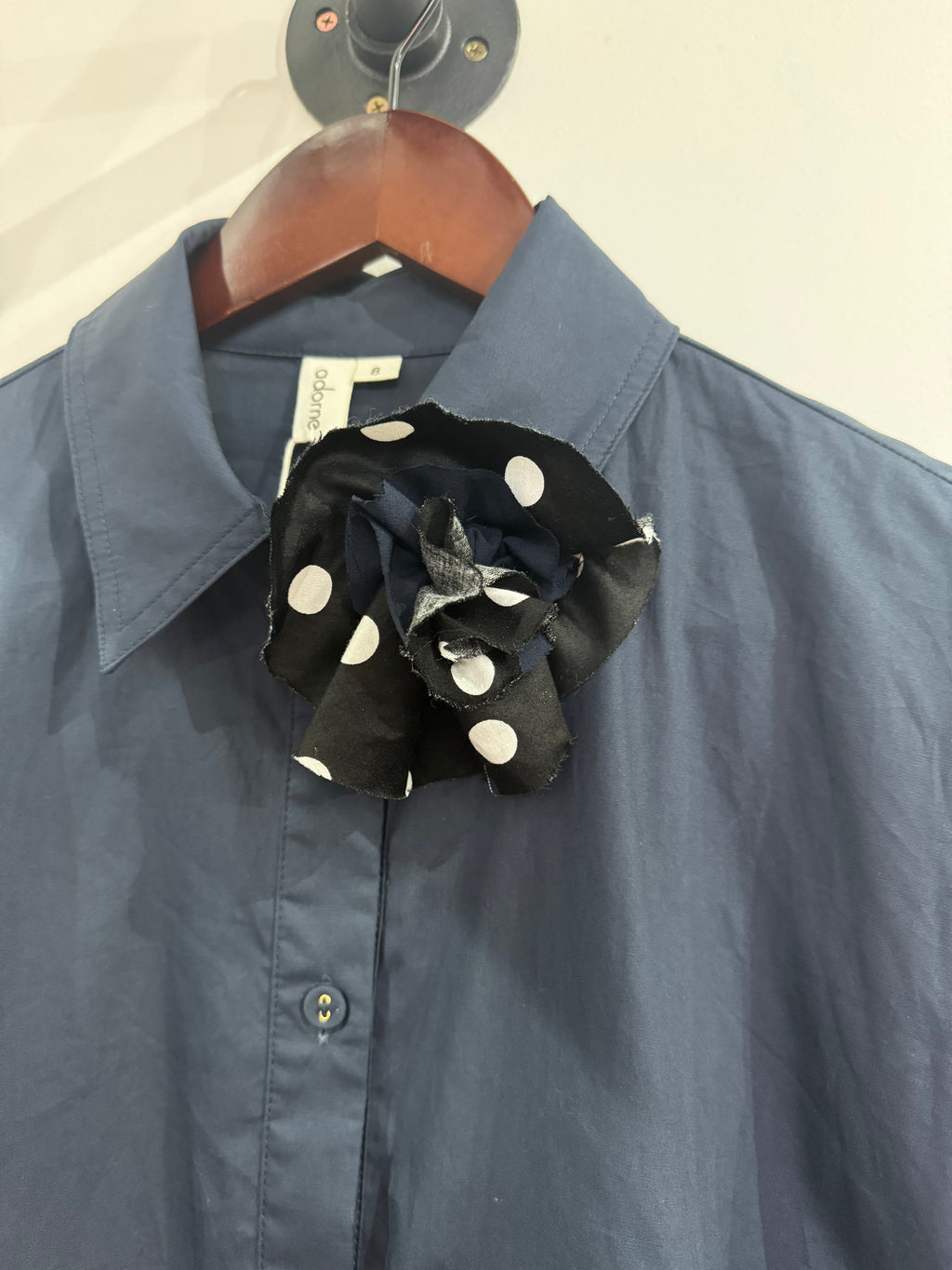 Chemise à manches longues en coton Kazz x Adorne