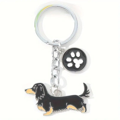 Dachshund keychain