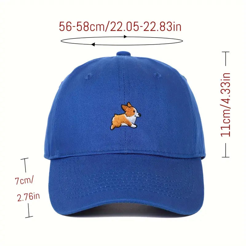 Pink Shiba inu baseball cap