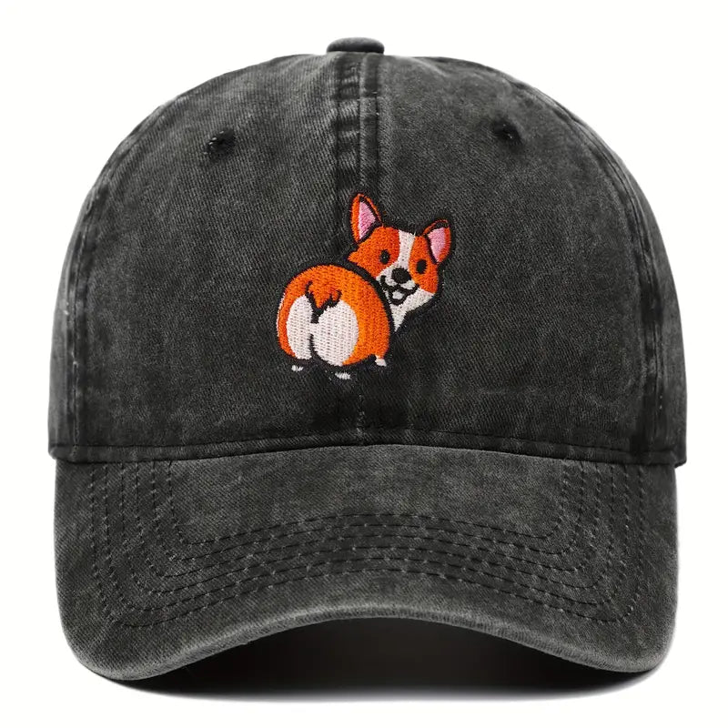 Corgi butt baseball cap