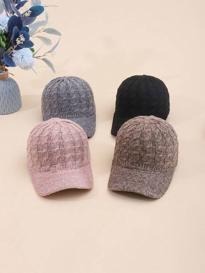 Casquette de baseball tricotée