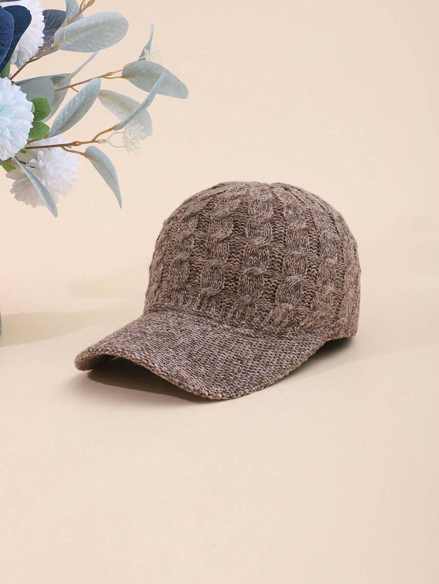 Casquette de baseball tricotée