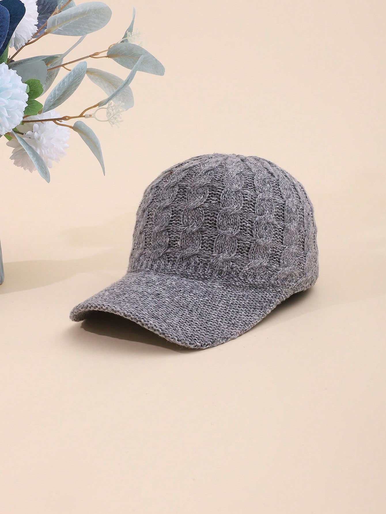 Casquette de baseball tricotée