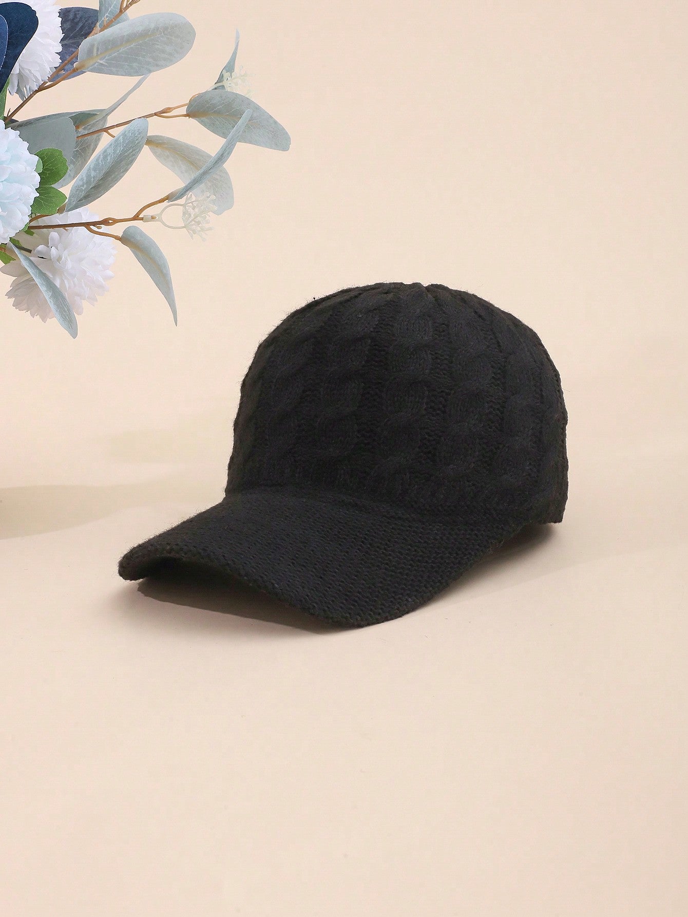 Casquette de baseball tricotée