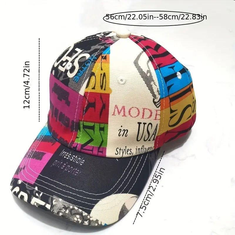 Casquette graffiti anime