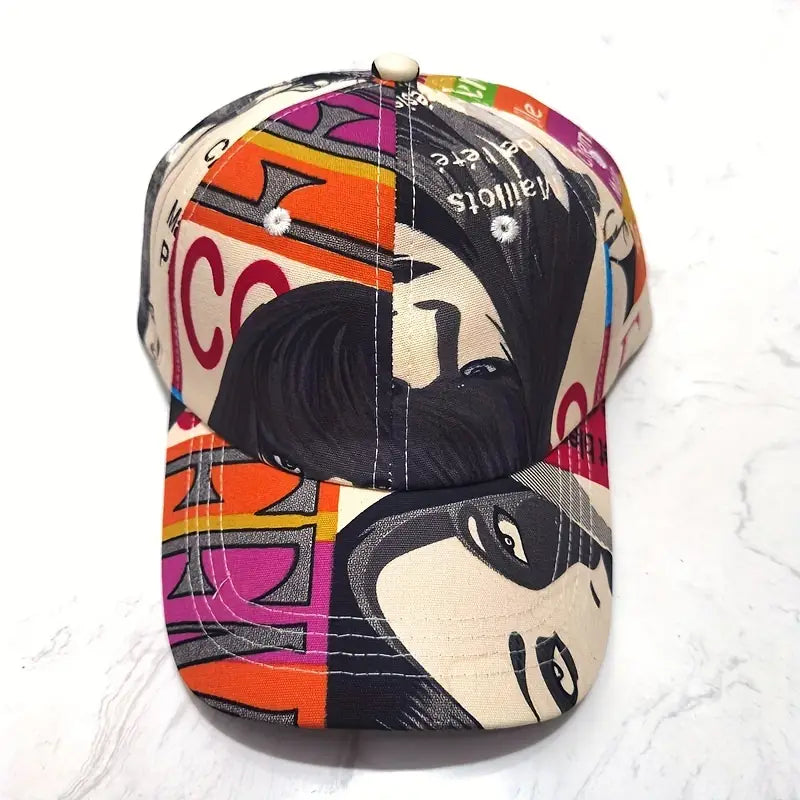 Casquette graffiti anime