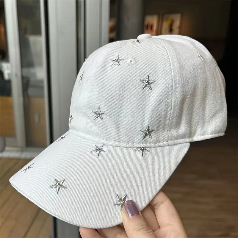 Casquette étoile brodée