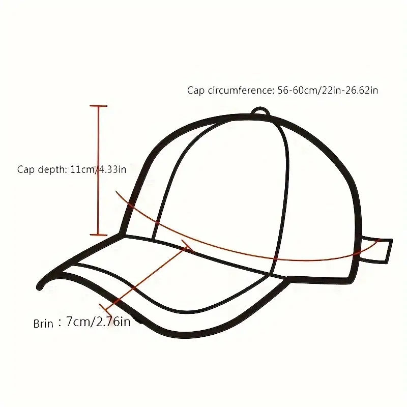 Casquette étoile brodée