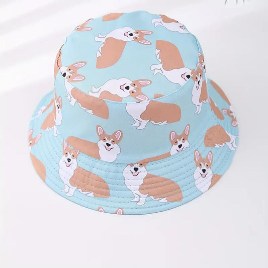 Corgi bucket hat