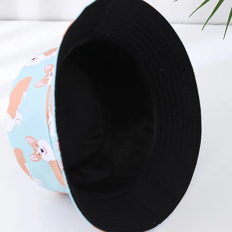 Corgi bucket hat