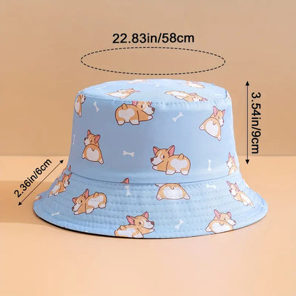 Shiba inu bucket hat