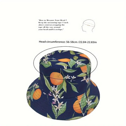 Oranges bucket hat