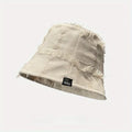 Chapeau bob beige à bordure brute