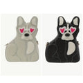 Sac bandoulière en forme de chien