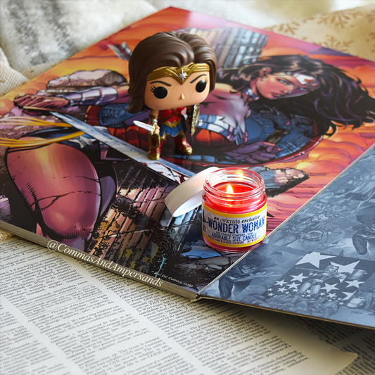 Wonder Woman candle by Dio company