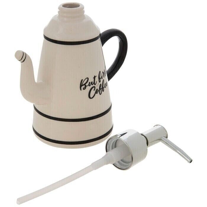 But First Coffee Pot Soap Dispenser