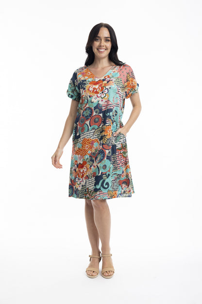 100% Organic Cotton YAKUSHIMA Reversible Dress