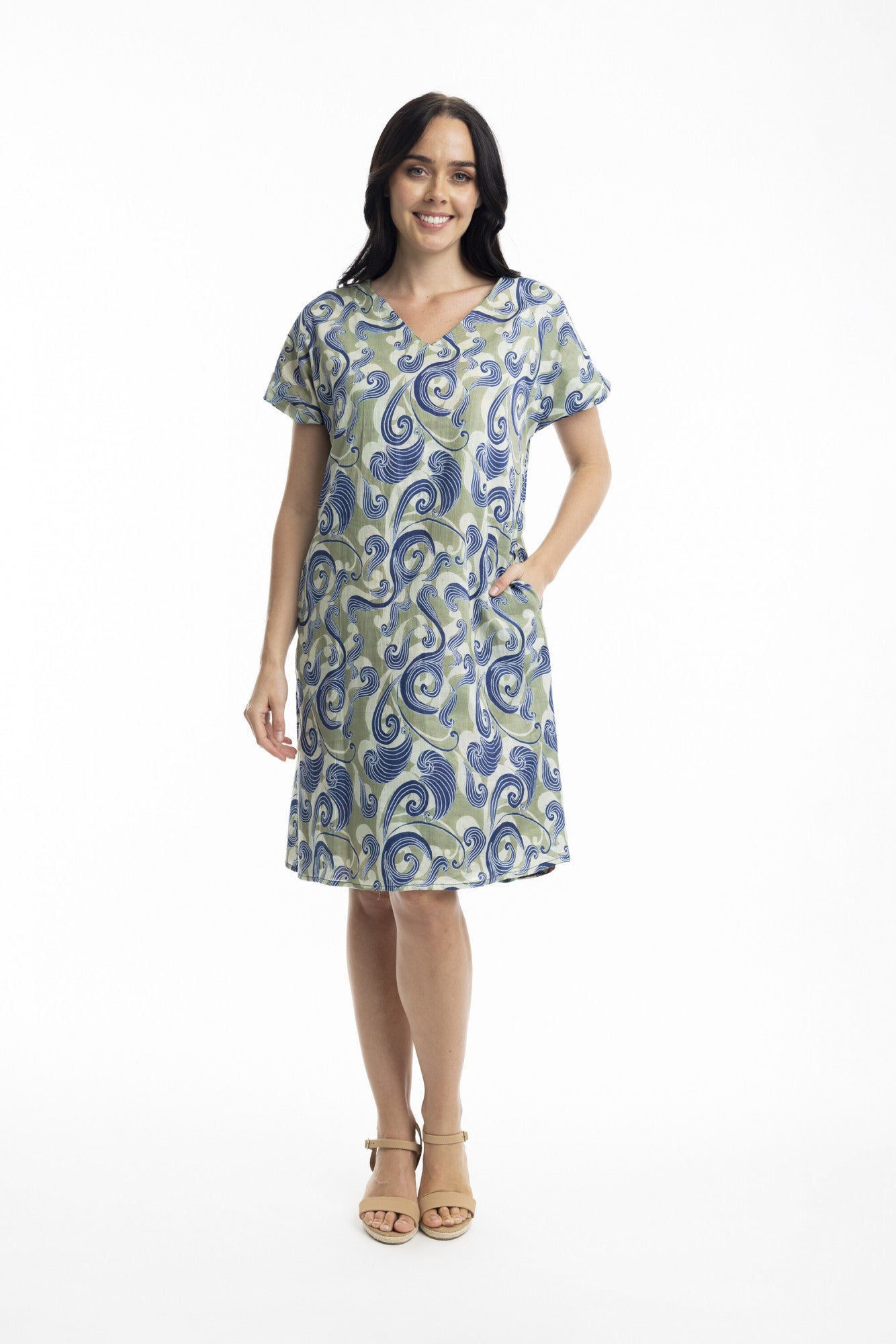 100% Organic Cotton YAKUSHIMA Reversible Dress