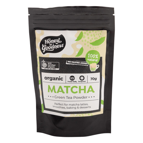 Poudre de thé vert matcha biologique