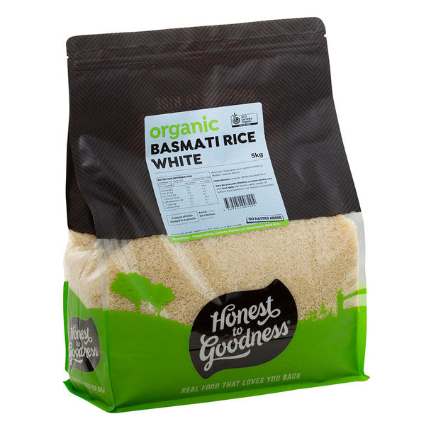 Organic White Basmati Rice 5KG