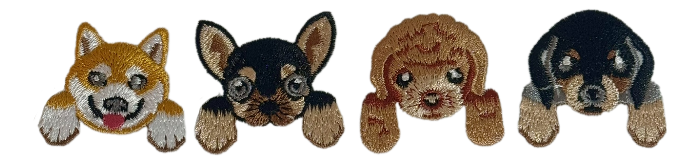 T-shirt unisexe en coton « Chiens »