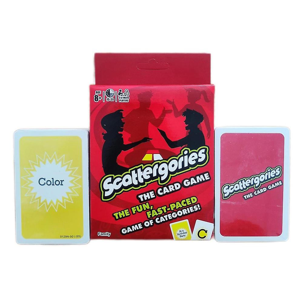 Scattergories the Card Game