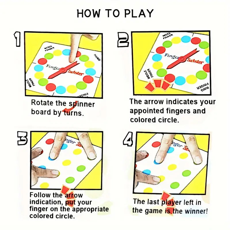 Jeu de torsion des doigts