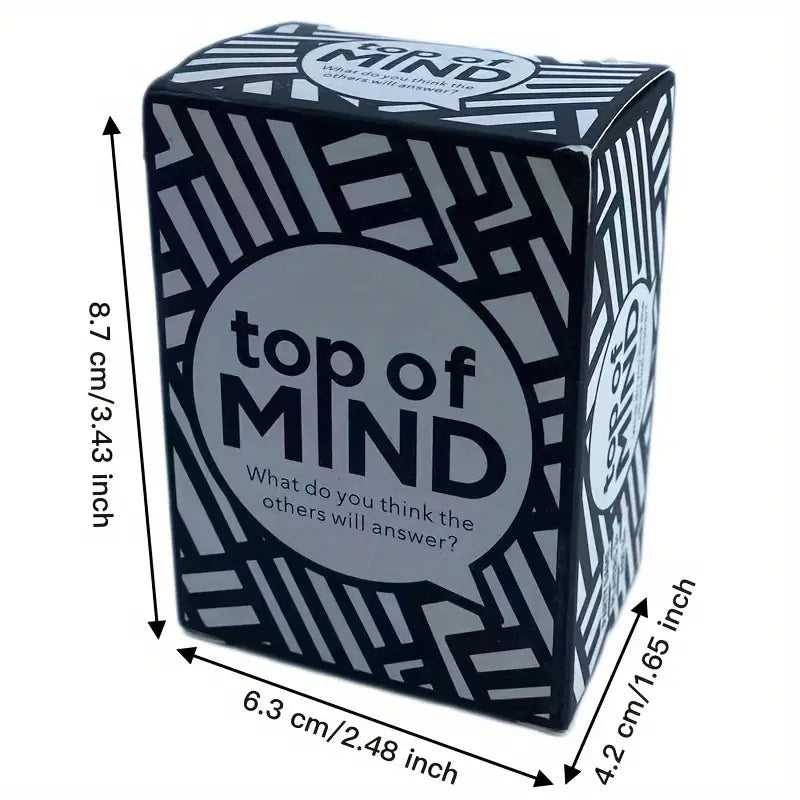 Jeu de cartes Top of Mind
